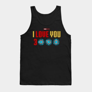 I Love You 3000 v3 (red gold flat) Tank Top